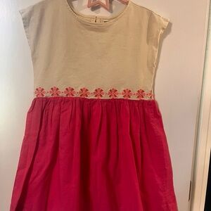 🌻2/$25 Tea Pink and Cream Floral Dress